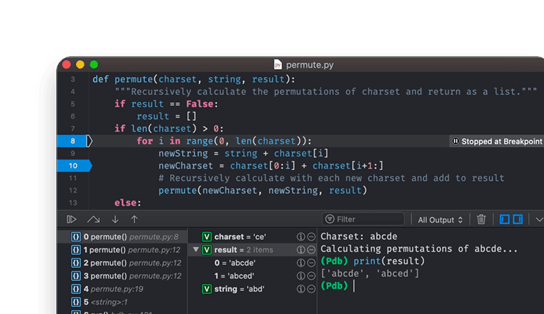 Production ready code