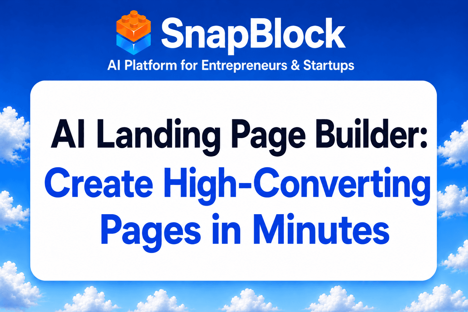 AI Landing Page Builder: Create High-Converting Pages in Minutes